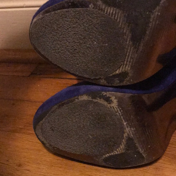 SOLD* Blue Steve Madden Pumps - Picture 5 of 5